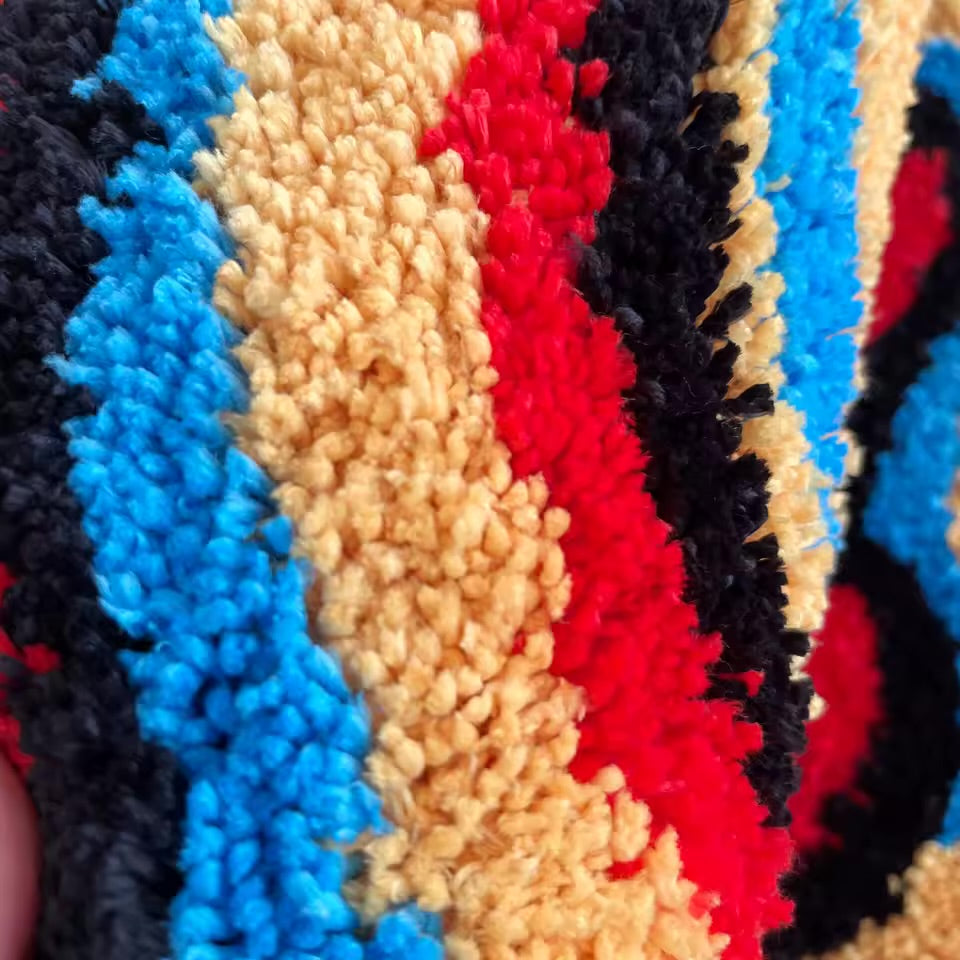 Trippy Smiling Rug