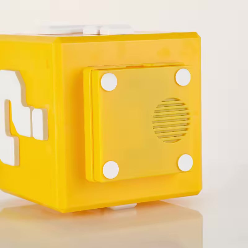 Pixel Question Block LED Night Light with Music