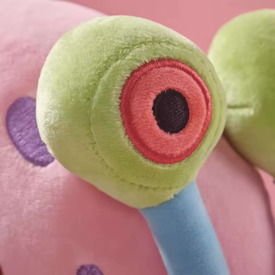 Pink Snail Plush Toy
