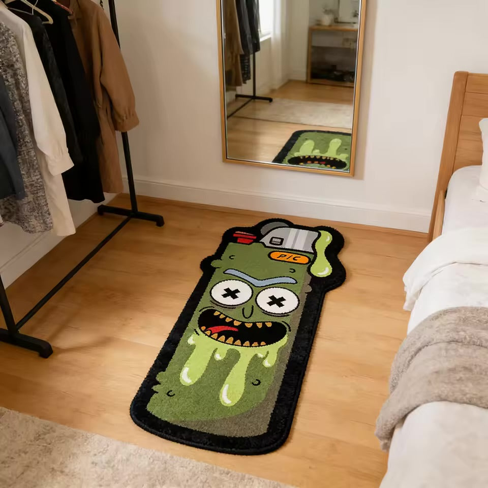 Cartoon Lighter Shaped Rug