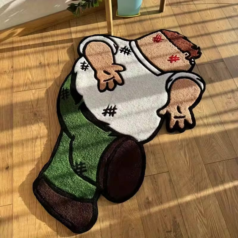 Funny Character Novelty Bedroom Rug