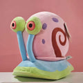 Pink Snail Plush Toy