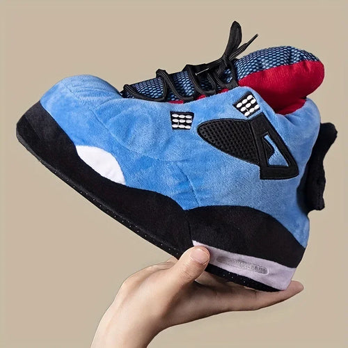 Cartoon Animal Plush Winter Home Shoes