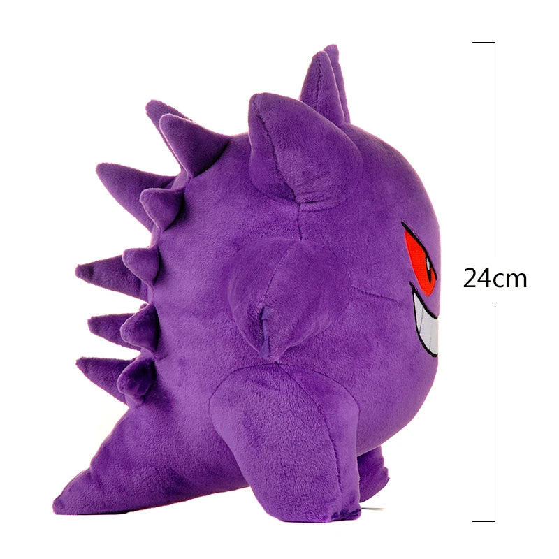 Purple Grinning Monster Plush - detail