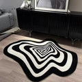 Geometric Swirl Rug