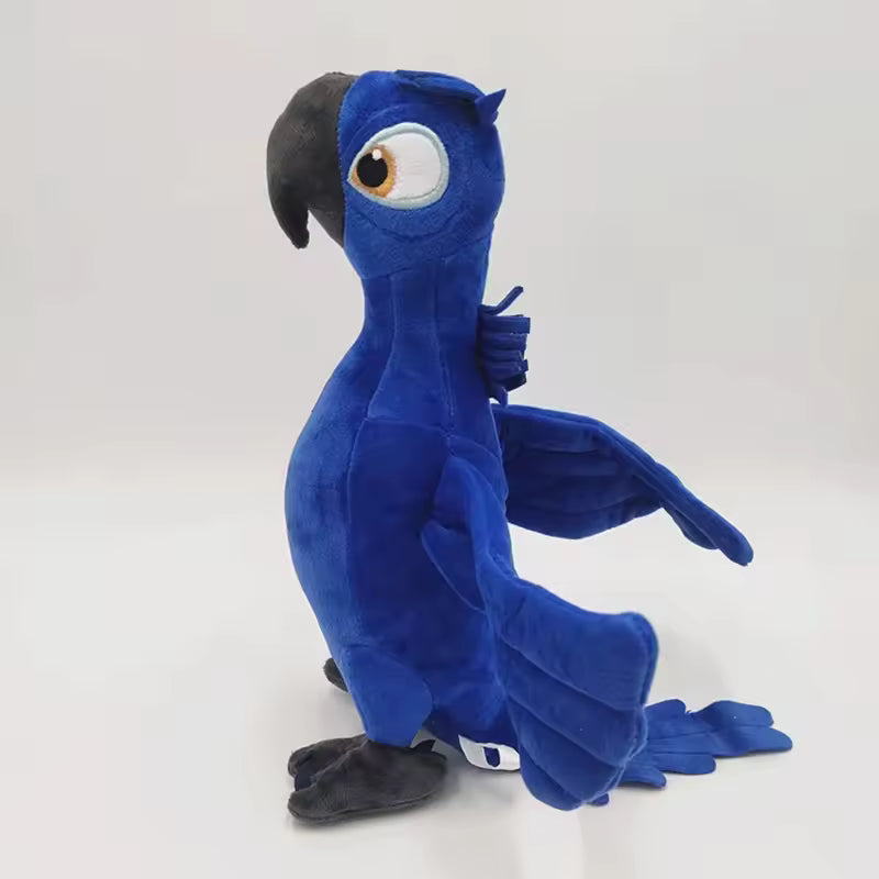 Dark Blue Parrot Plush